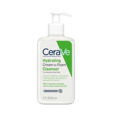 CERAVE CERAVE Hydrating Cream To Foam Cleanser 236ml