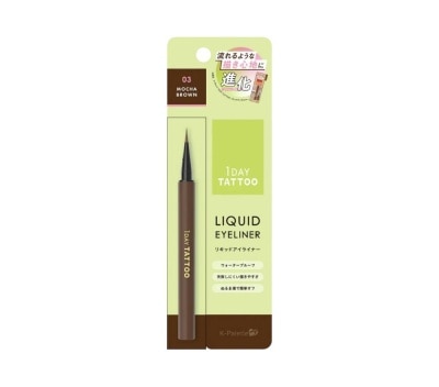 K PALETTE - 1 Day Tattoo Liquid Eyeliner A 03MOB 0.67ml