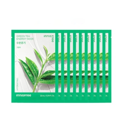 INNISFREE INNISFREE ALOE ENERGY MASK SET 10EA
