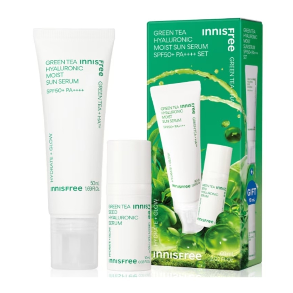 Green Tea Hyaluronic Moist Sun Serum Set (Limited Edition) 25ml