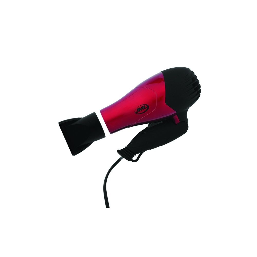 JML Travel Pro Hair Dryer Metallic Red