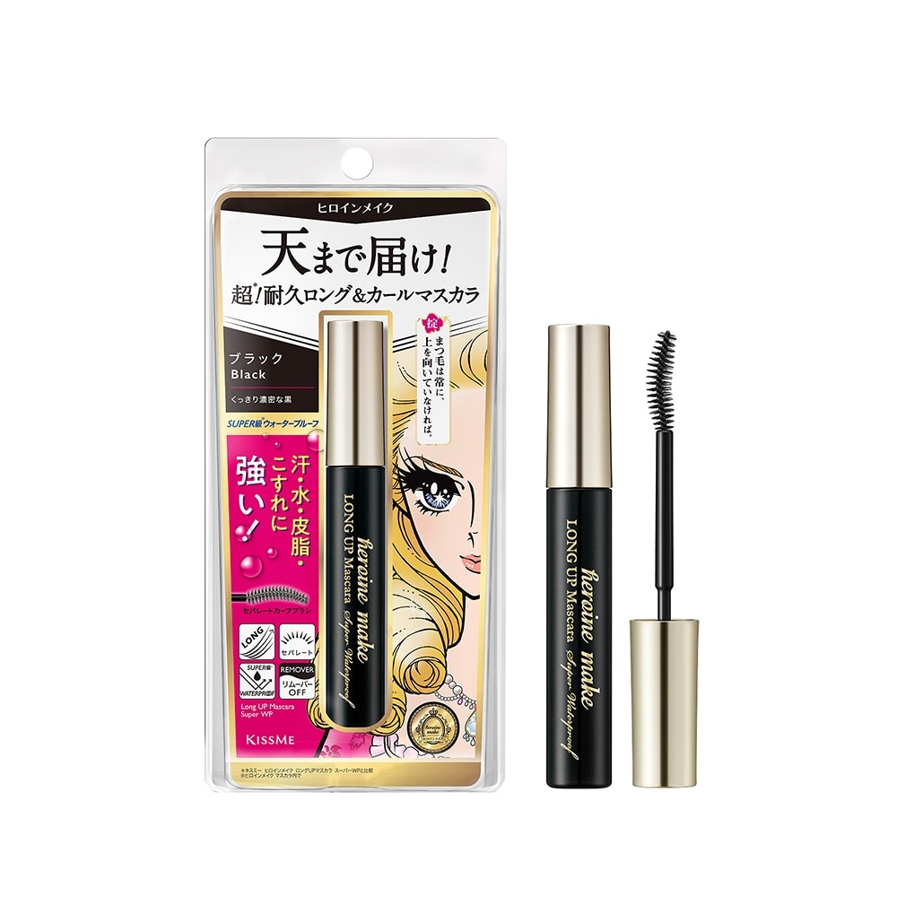 Heroine Make Long UP Mascara Super Waterproof N #01 - Black