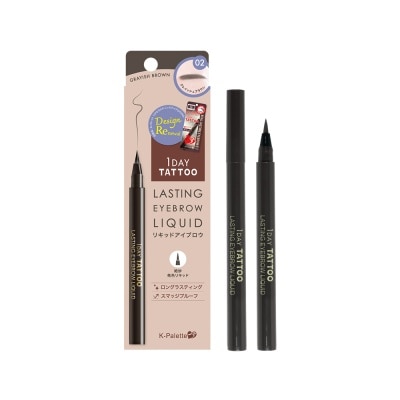 K PALETTE - Lasting Eyebrow Liquid - 02 Greyish Brown