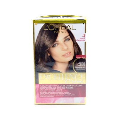 LOREAL Excellence Creme - 4 Brown