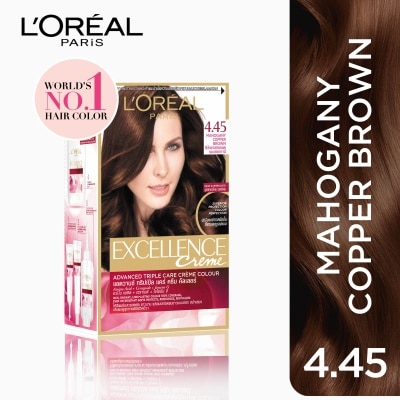 LOREAL Excellence Creme - 4.45 Mahogany Copper Brown