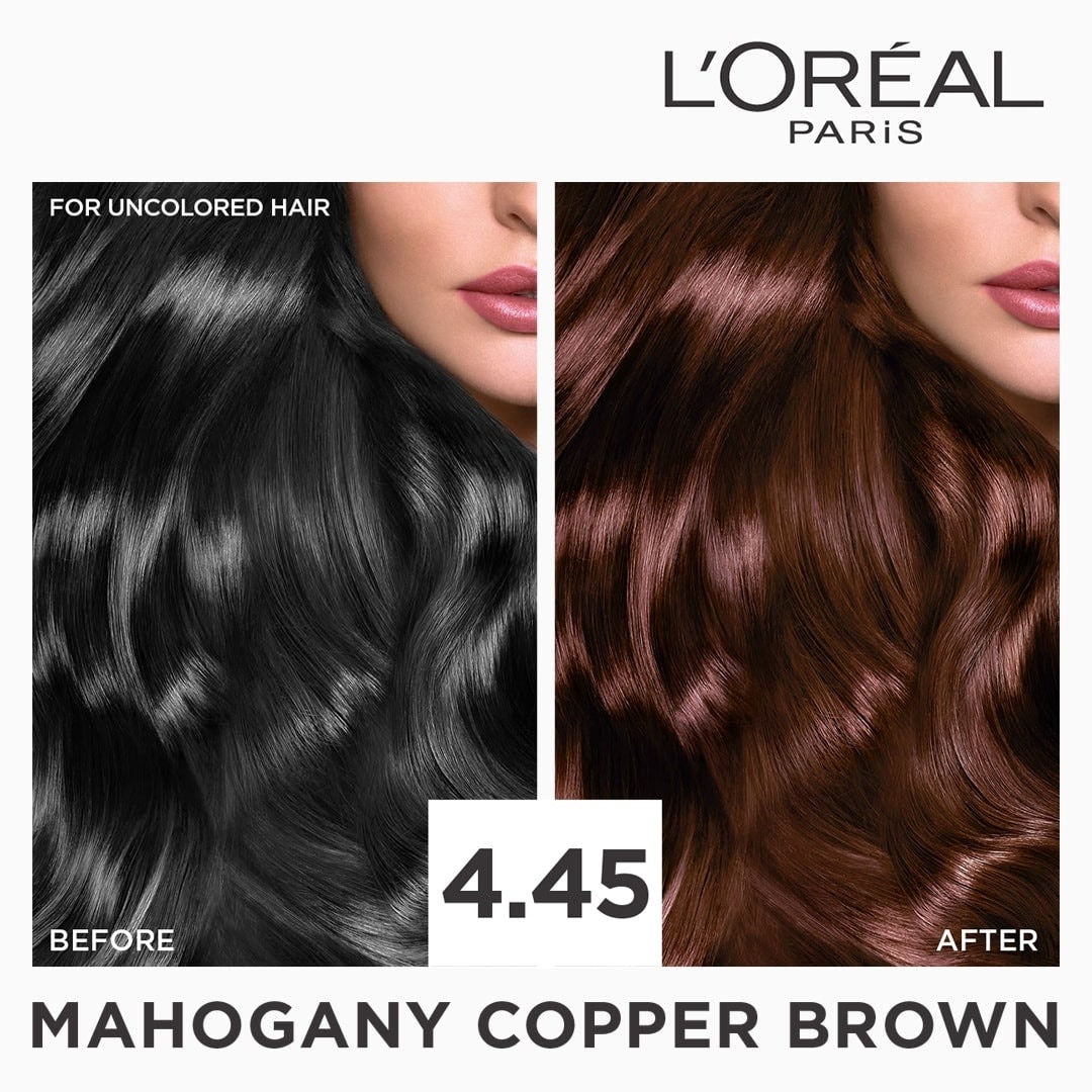 Excellence Creme - 4.45 Mahogany Copper Brown