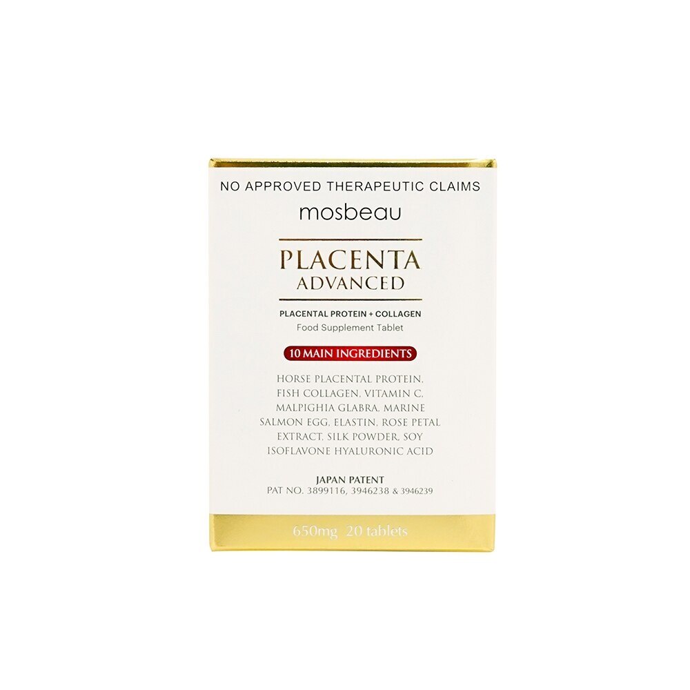 Placenta White Advanced Tablet â€“ 650 mg X 20 Tablets