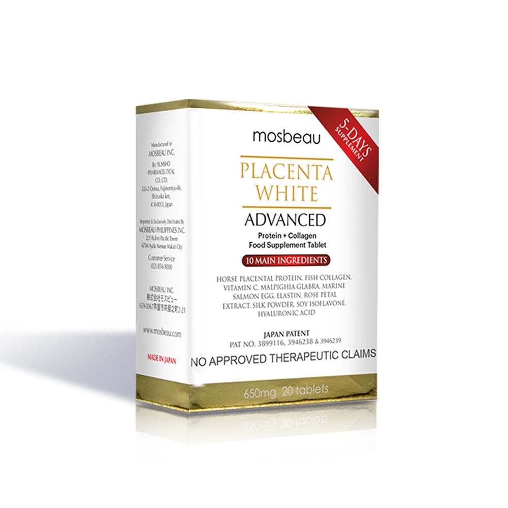 Placenta White Advanced Tablet â€“ 650 mg X 20 Tablets