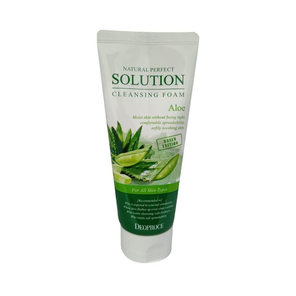 Natural Perfect Solution Cleansing Foam Aloe Green - 170 G
