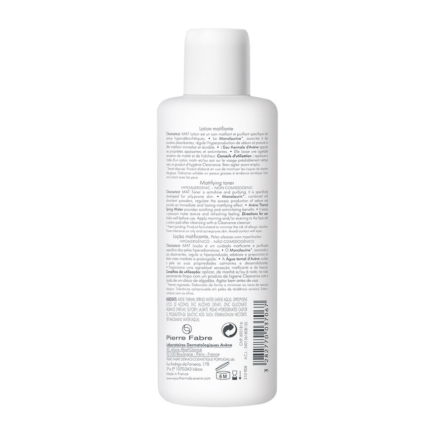 Cleanance Mat Mattifying Toner 200ml