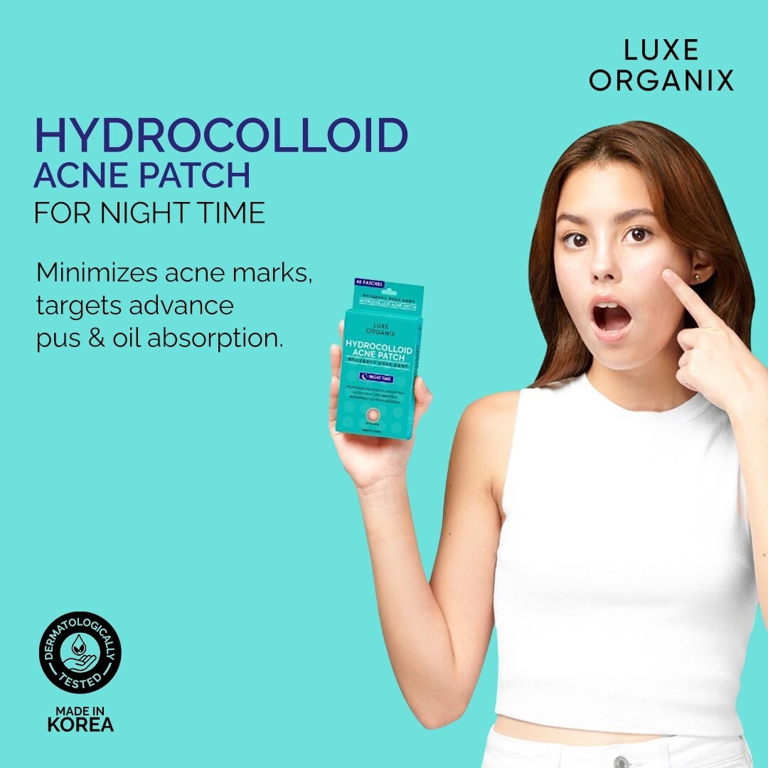 Hydrocolloid Acne Spot Patch Night