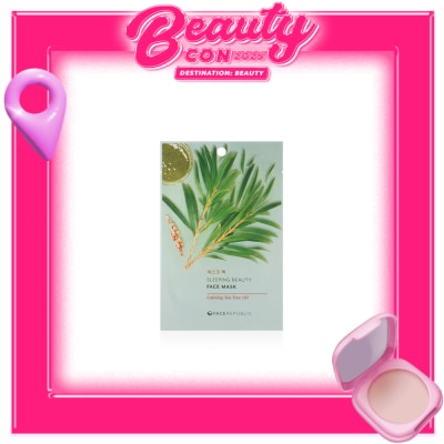 FACE REPUBLIC Sleeping Beauty Face Mask Calming Tea Tree Oil - 23G