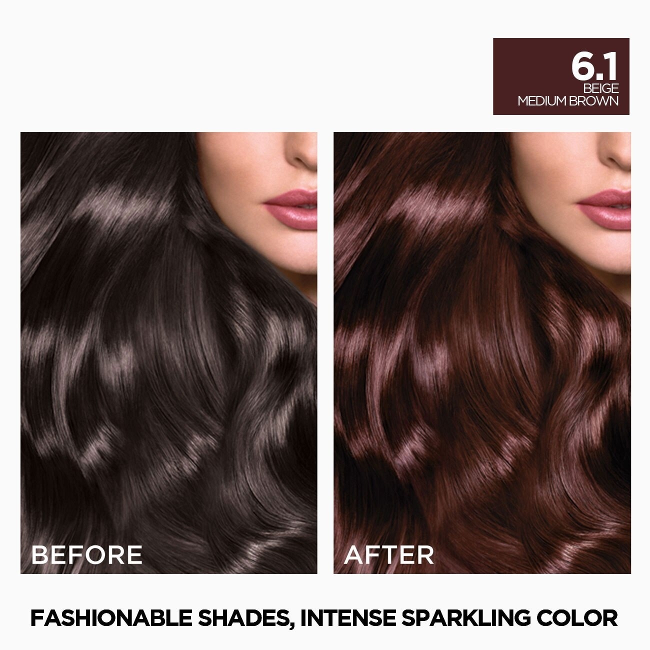 Excellence Ash Supreme Hair Color - 6.1 Brunette Ash with Anti Brass Purple Shampoo