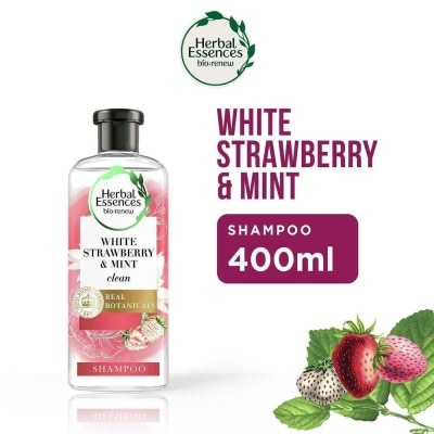 HERBAL ESSENCES Shampoo White Strawberry and Sweet Mint - 400 ML