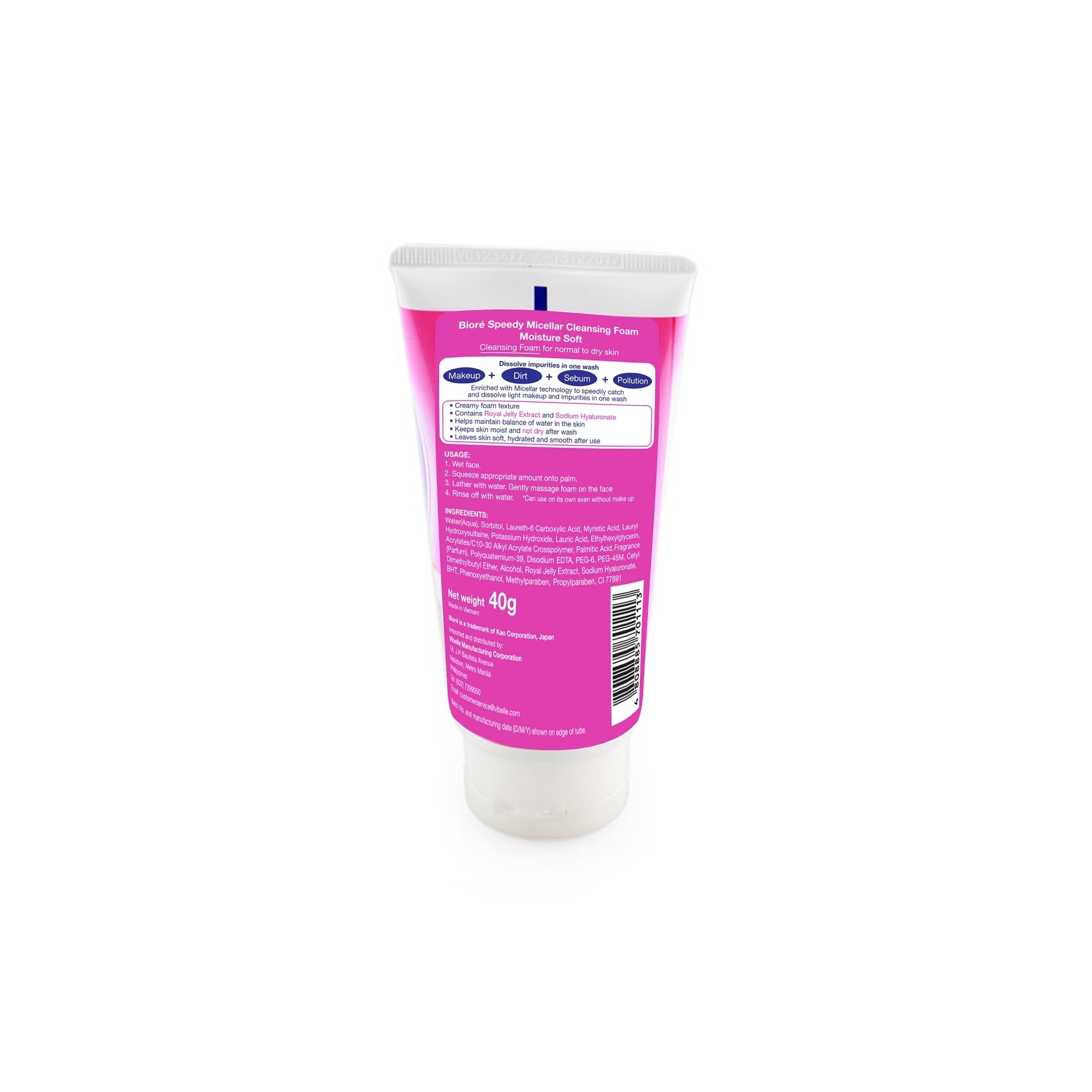 Speedy Micellar - Moisture Soft - 40G