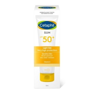 CETAPHIL Cetaphil Sun SPF50+ Gel 50ml [For Sensitive Skin / Face Sunblock]