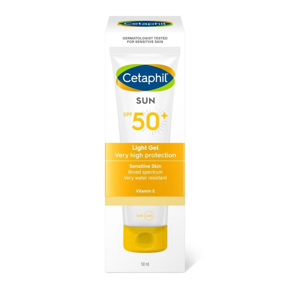 Cetaphil Sun SPF50+ Gel 50ml [For Sensitive Skin / Face Sunblock]