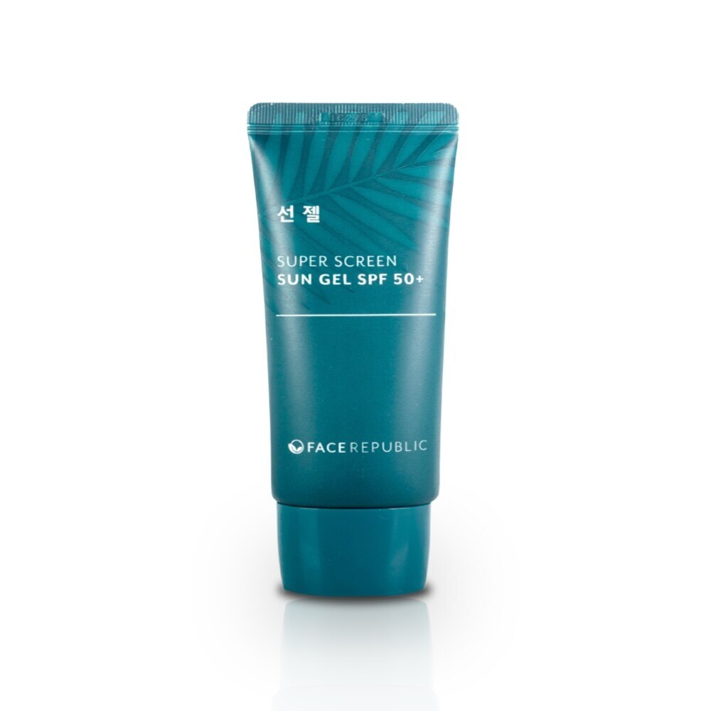 FACE REPUBLIC Glow Sunscreen Sun Gel SPF 50 PA 40 ML Sun Care LOOK At Me