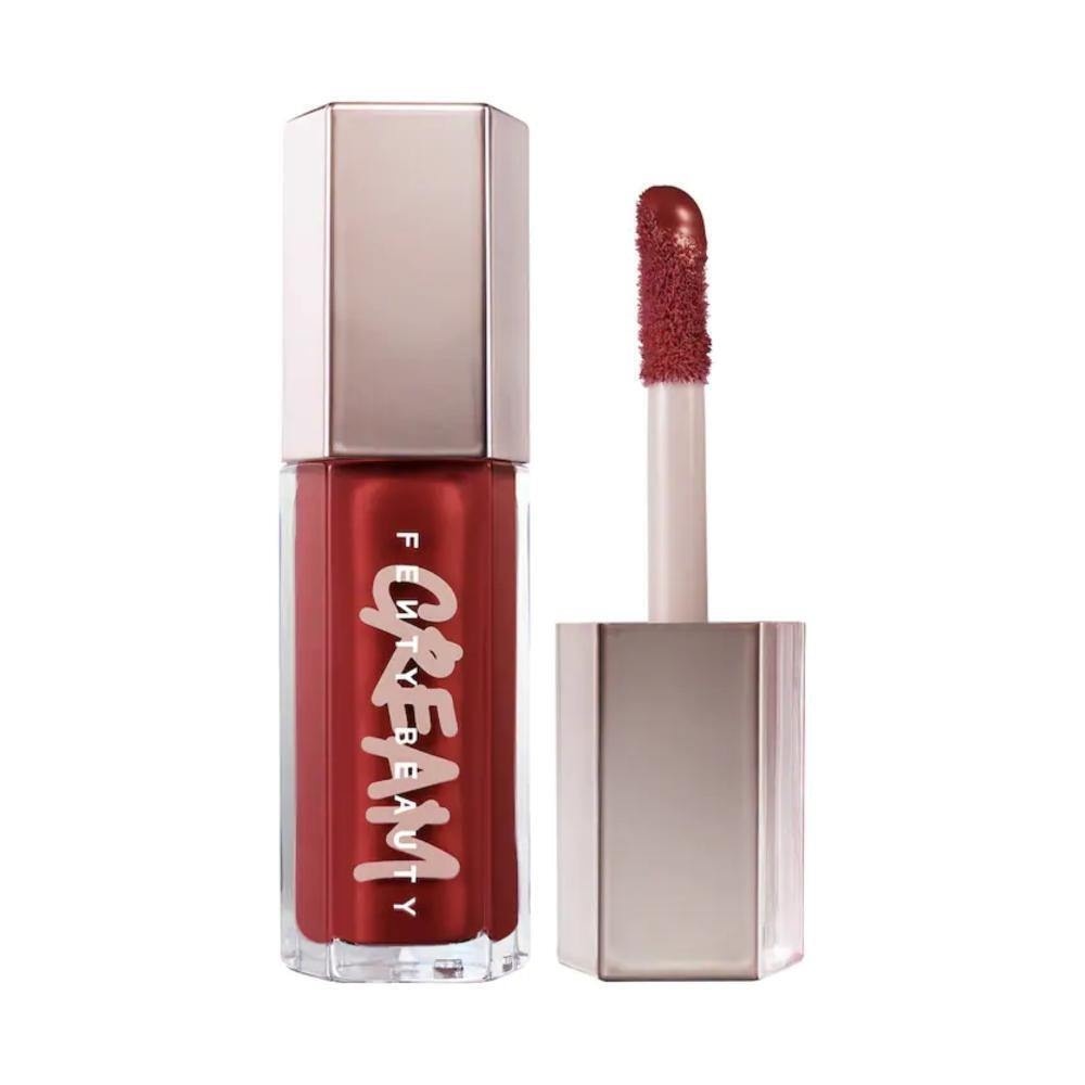 Fenty Beauty Gloss Bomb Cream Color Drip Lip Cream Fruit Snackz (Berry Red) 9ml