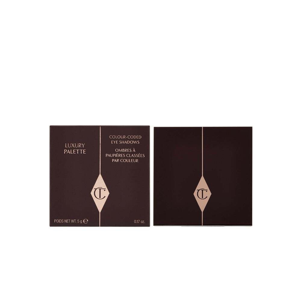 CHARLOTTE TILBURY Luxury Eyeshadow Palette Shade No. Rebel - Smokey, Khaki, Gold