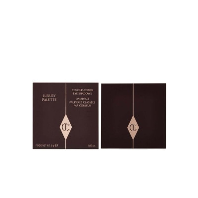 CHARLOTTE TILBURY CHARLOTTE TILBURY Luxury Eyeshadow Palette Shade No. Queen Of Glow - Warm Copper, Brown, Bronze