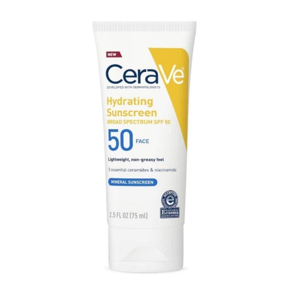 CERAVE Hydrating Mineral Sunscreen SPF 50 7ml