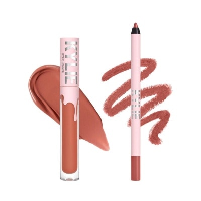 KYLIE Kylie Matte Lip Kit Autumn Liquid Lipstick & Lip Liner Duo 3ML