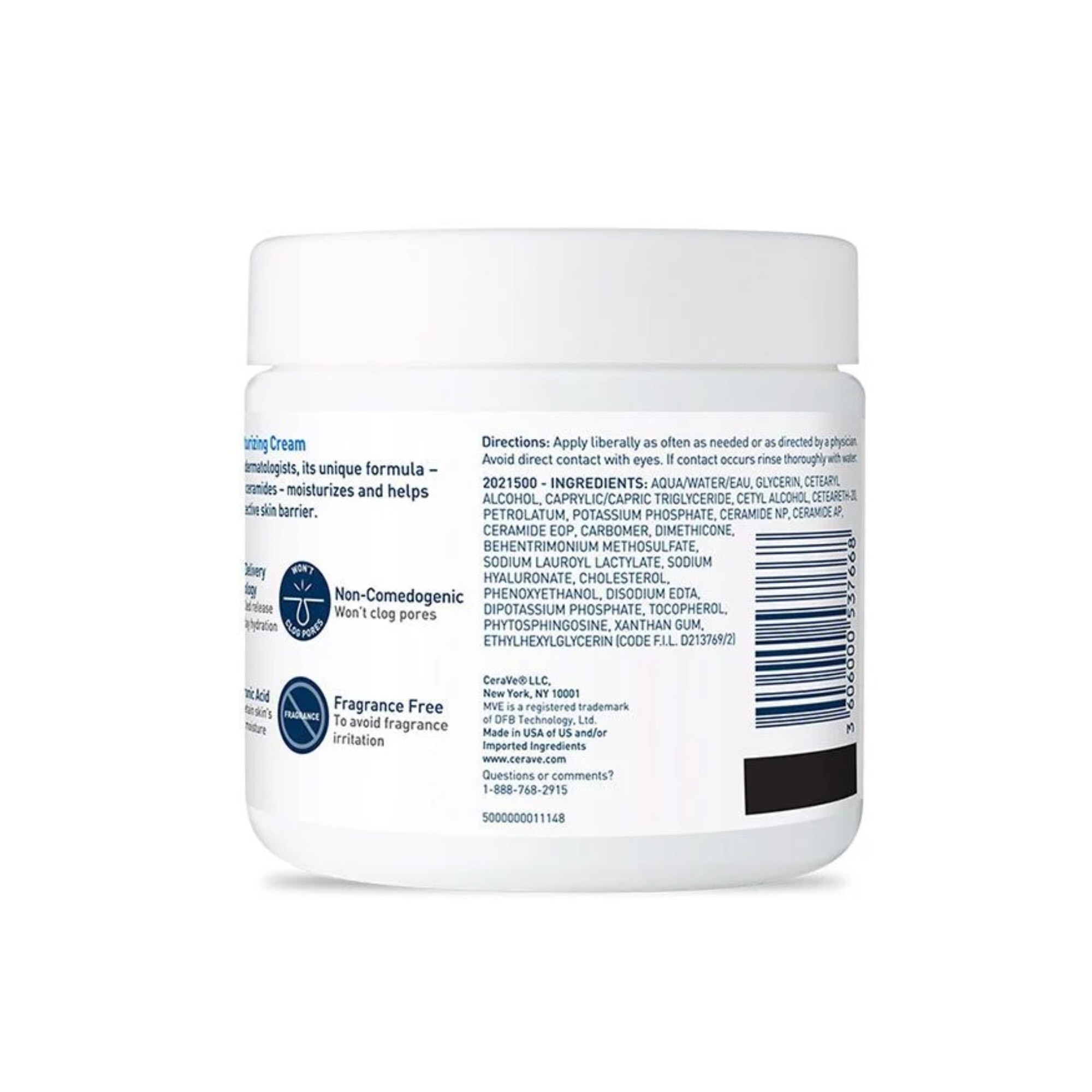 Moisturizing Cream - 453 G