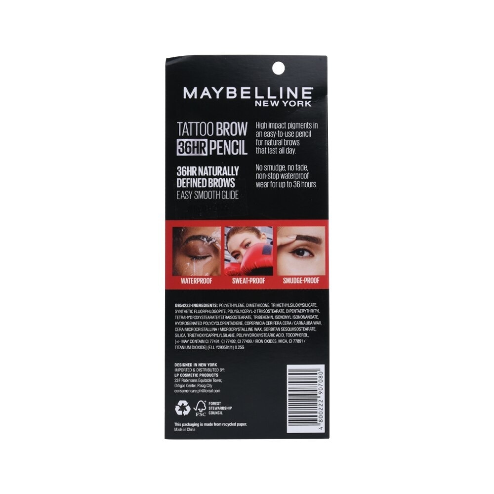 Tattoo Brow 36HR Eyebrow Pencil - Grey Brown