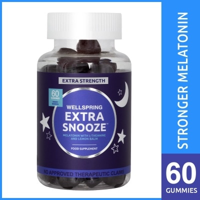 WELLSPRING Extra Snooze Gum x 60 Gummies