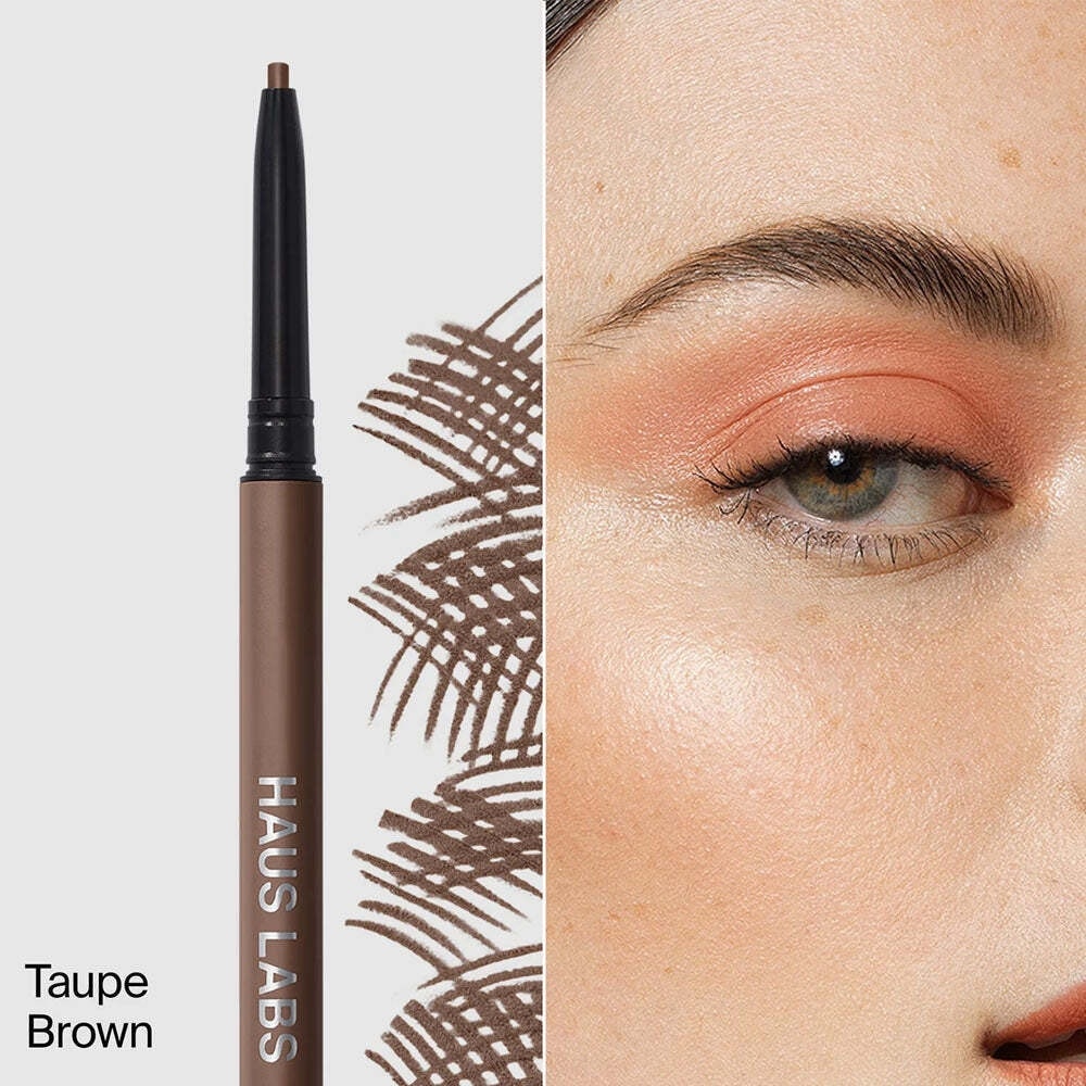 Haus Labs The Edge Eyebrow Pencil Taupe Brown