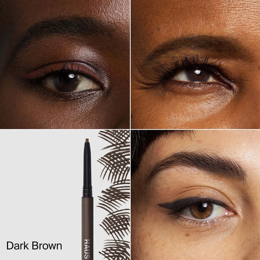 Haus Labs The Edge Eyebrow Pencil Dark Brown