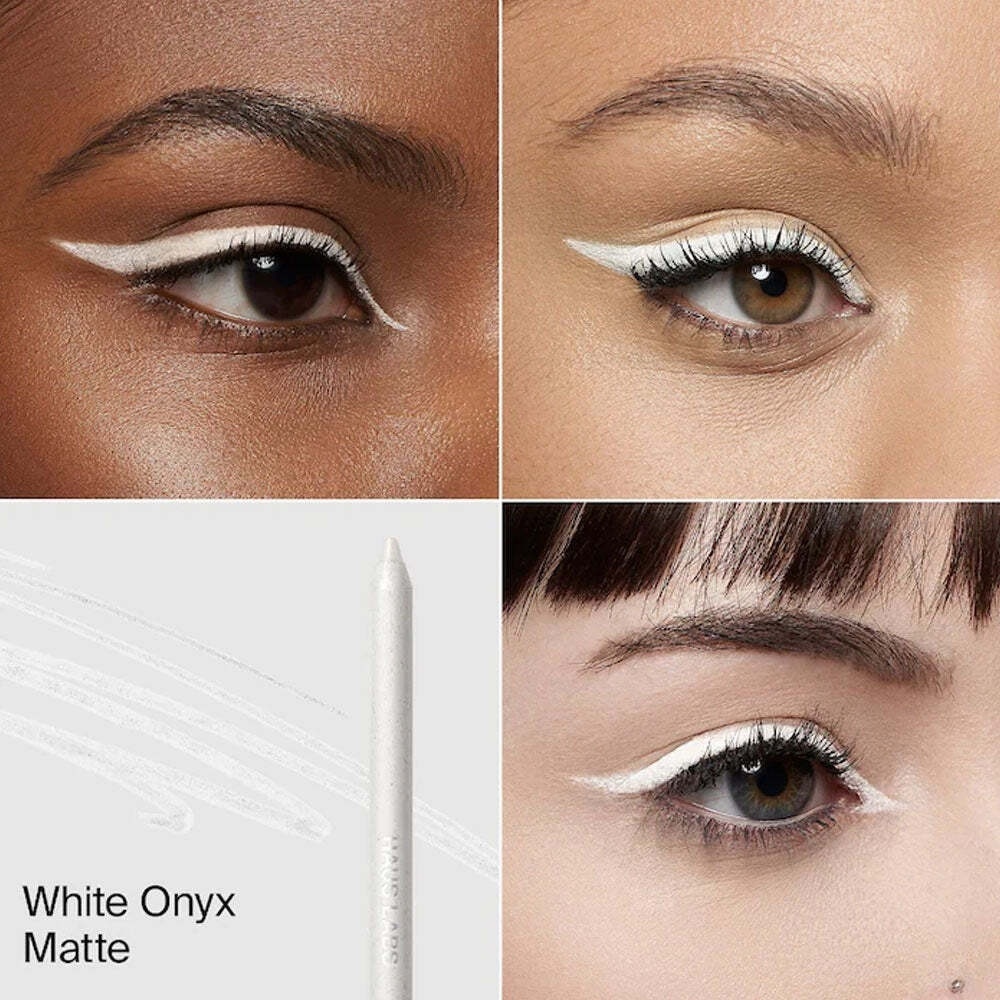 Haus Labs Optic Intensity Eco Gel Eyeliner Pencil White Onyx Matte