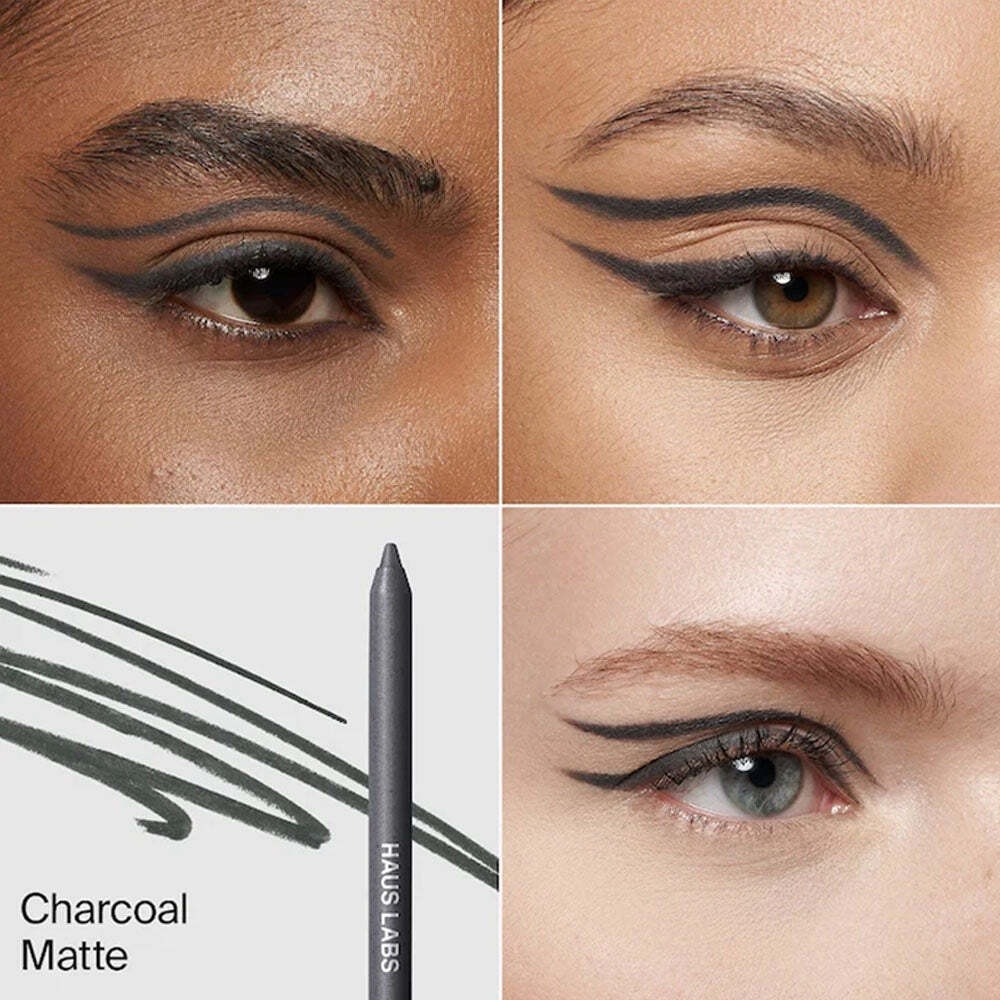 Haus Labs Optic Intensity Eco Gel Eyeliner Pencil Charcoal Matte