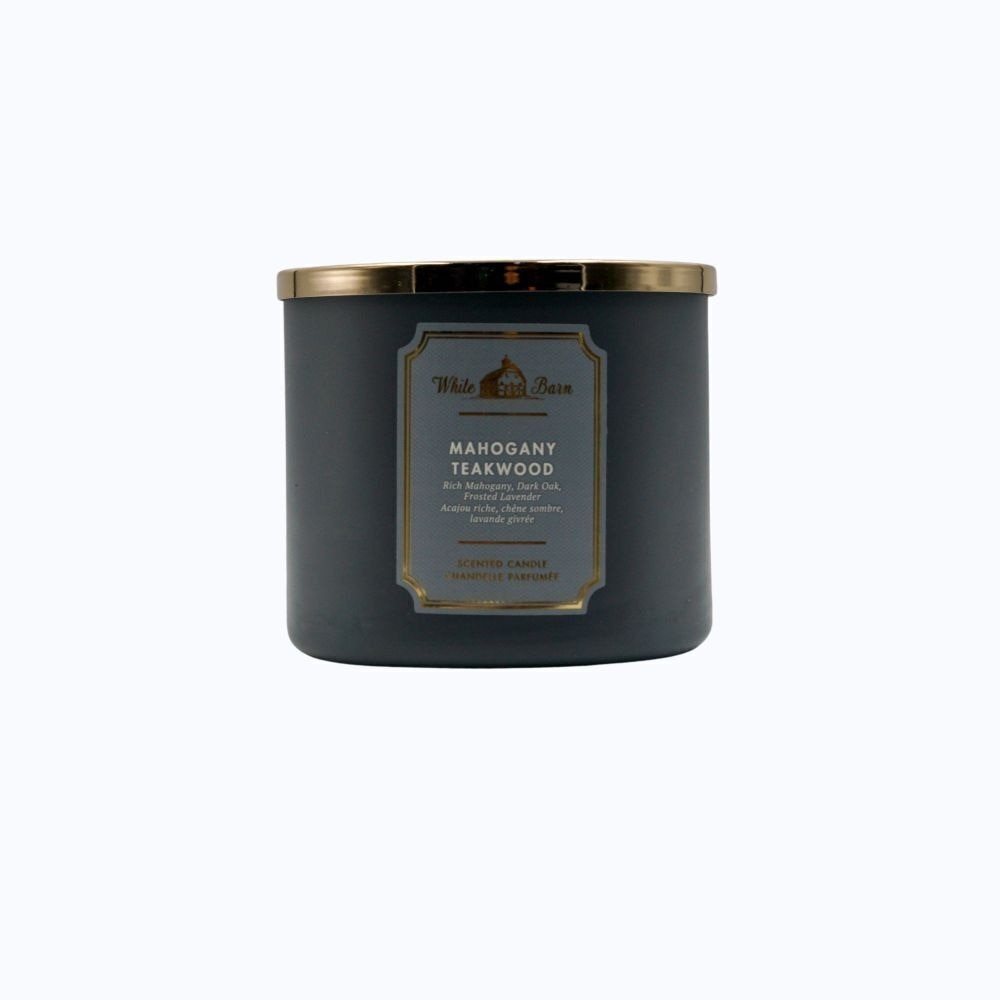 Mahogany Teakwood Scented Candle 411g