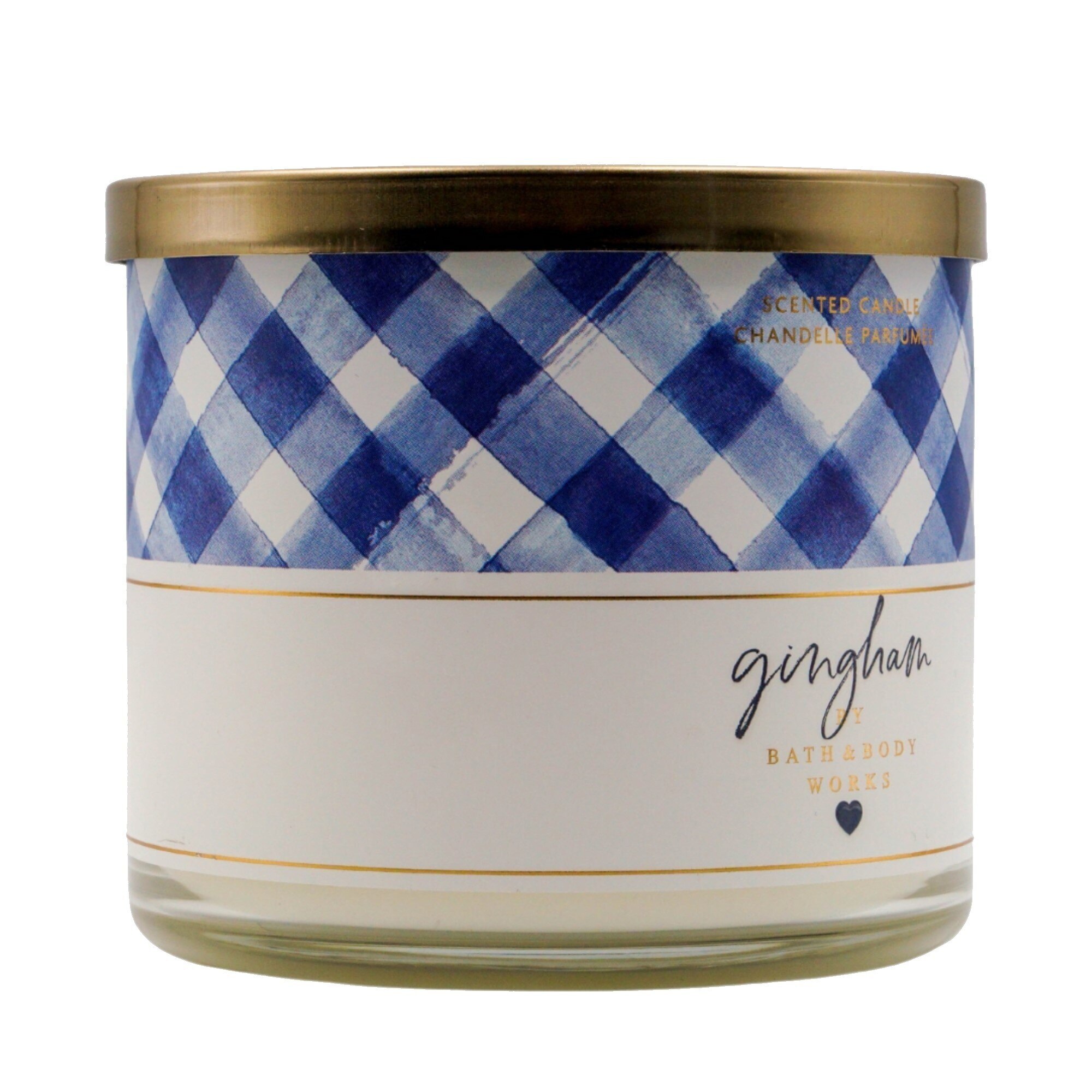 Gingham - 3 Wick Candle