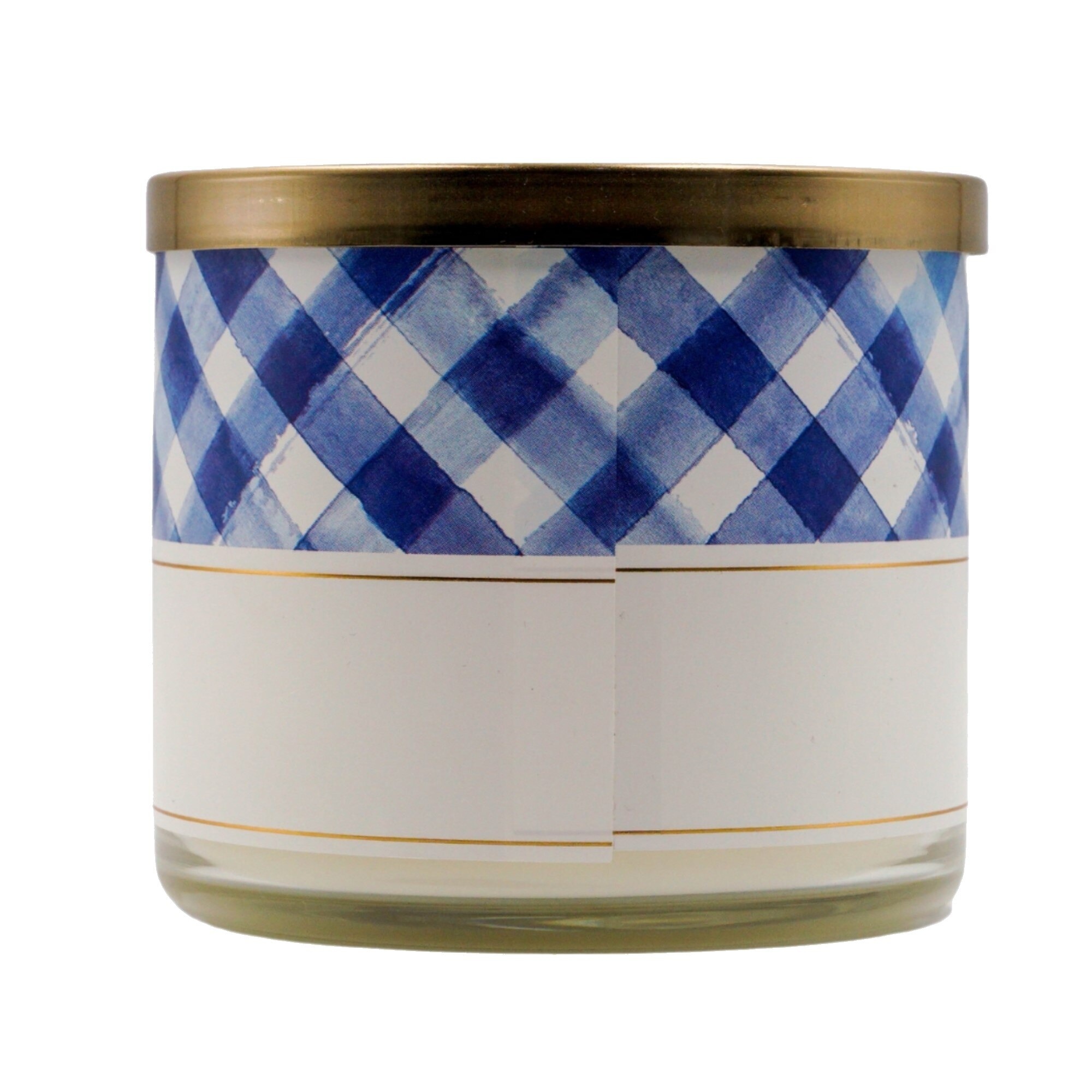 Gingham - 3 Wick Candle