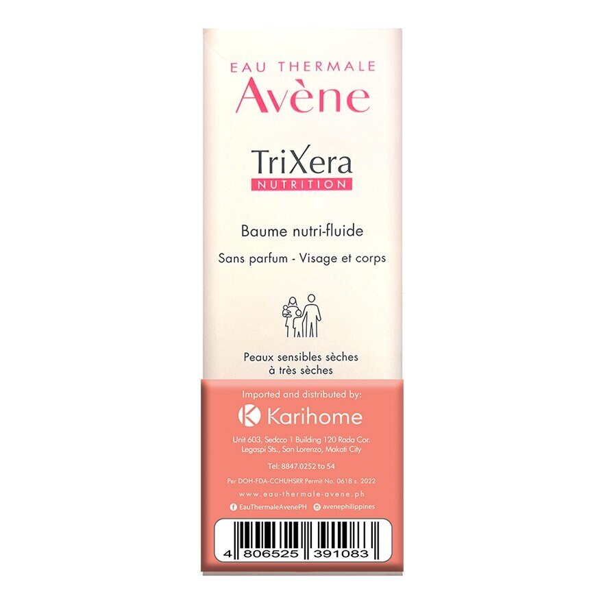 Avene Trixera Nutri Fluid Duo Pack