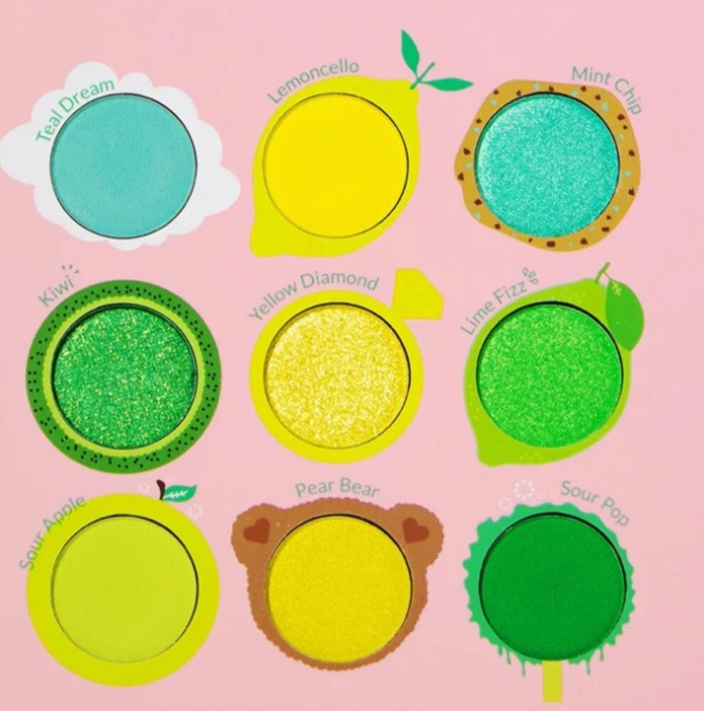 Juicy Nine - 01 Virgin Mojito Eyeshadow Palette