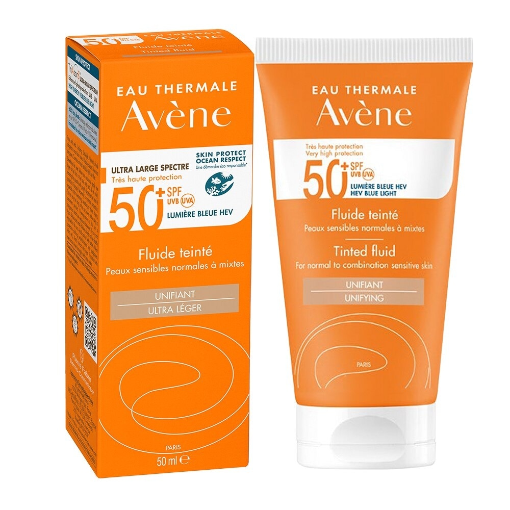 AVENE Tinted Fluid Very High Protection SPF50+-50mL