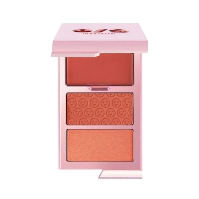 PATRICK STARRR ONE SIZE Cheek Clapper 3D Blush Trio Palette  Freaky Peach