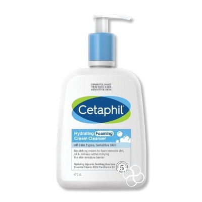 CETAPHIL Cetaphil Hydrating Foaming Cream Cleanser 473Ml