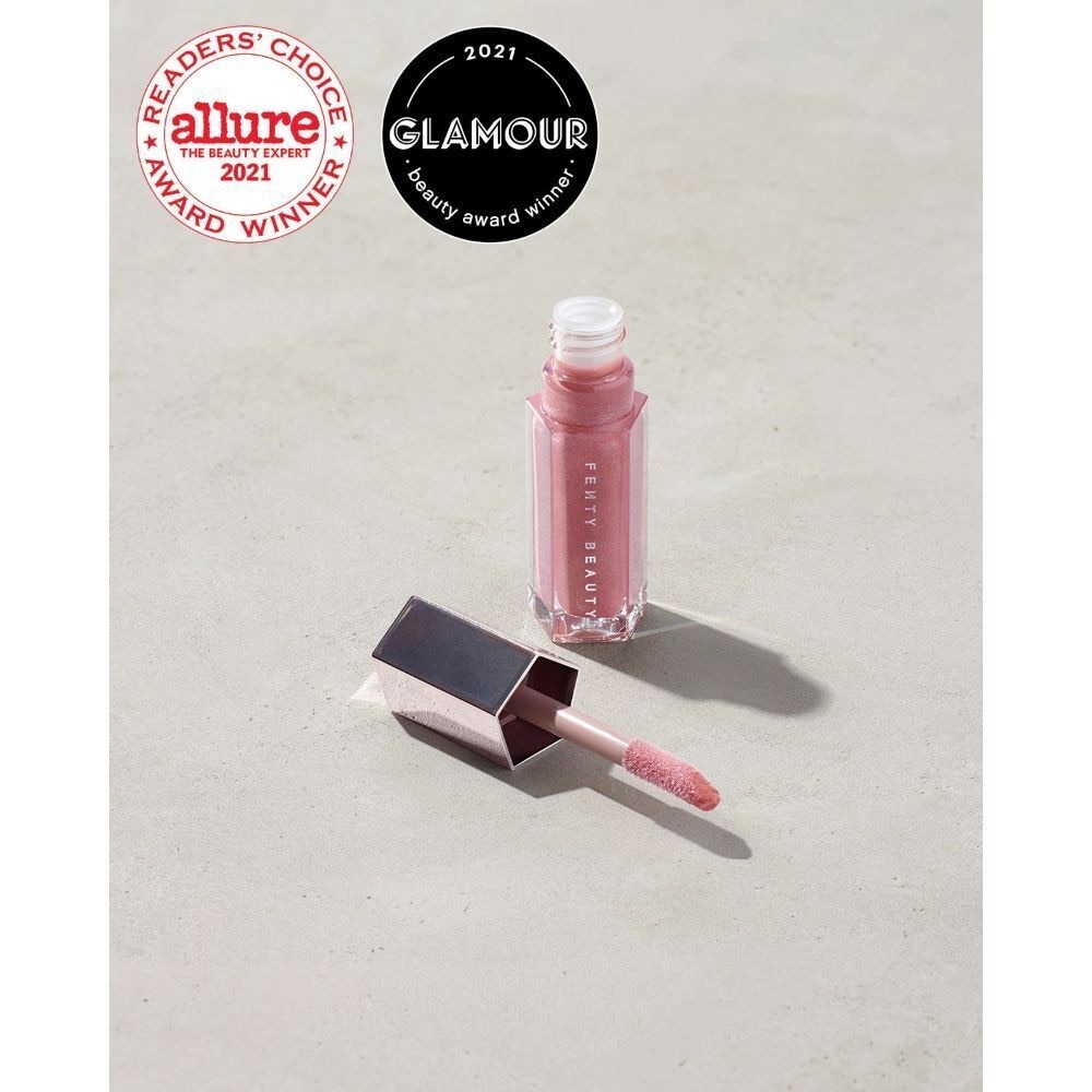 Gloss Bomb Fussy - Shimmery Dusty Pink