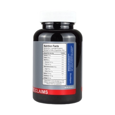 wellspring glutathione WELLSPRING WELLSPRING Glutathione With Collagen Peach Flavor Gummies 30s