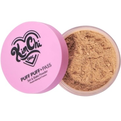 KIMCHI CHIC BEAUTY Puff 2x Pass Set N Bake - Loose Powder SU