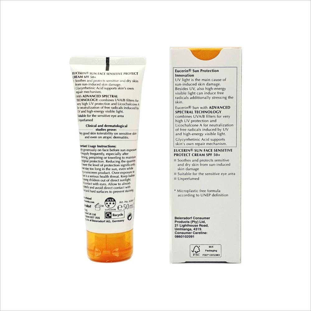 Sun Face Sensitive Protect Cream Spf 50+ - 50ML