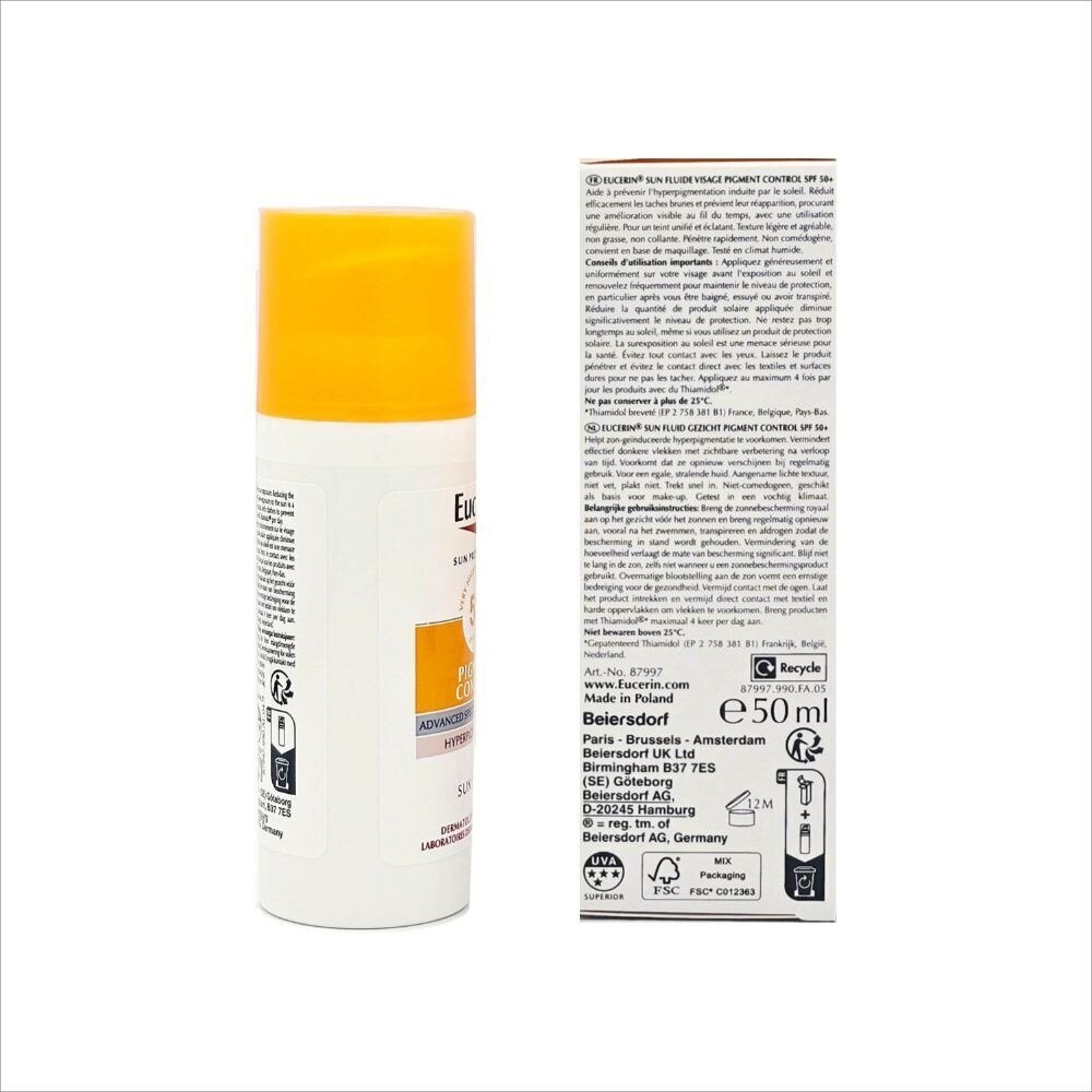 Sun Face Pigment Control Fluid Spf 50 - 50ML