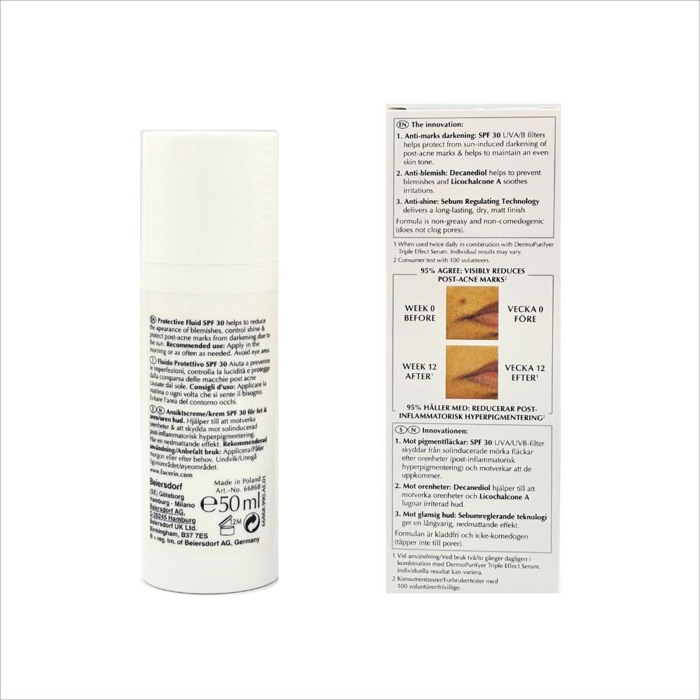 Dermopure Oil Control Protective Fluid Spf30 - 50ML