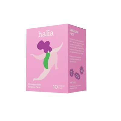 HALIA Halia  Biodegradable Organic Regular Pads