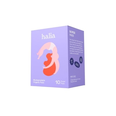 HALIA Halia  Biodegradable Organic Super Pads